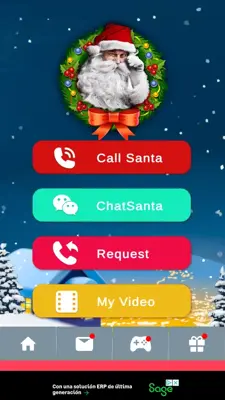 Call Santa android App screenshot 0